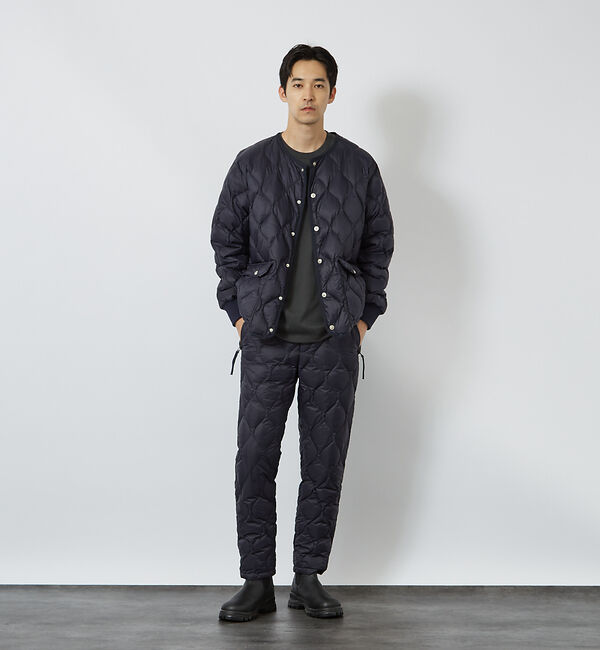 ABAHOUSE「【WEB限定】TAION MILITARY OVER SIZE CREW NEC」|ダウン|