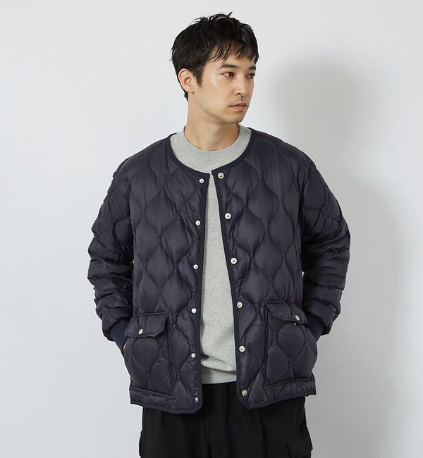 ABAHOUSE「【WEB限定】TAION MILITARY OVER SIZE CREW NEC」|ダウン|