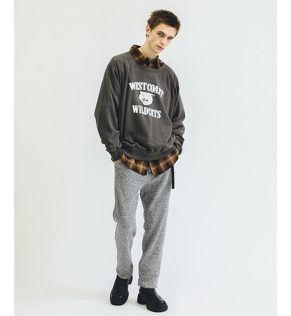 ABAHOUSE「【JEMORGAN/ジェーイーモーガン】ニットフリースロングパンツ/防寒/ユニセ」|その他|