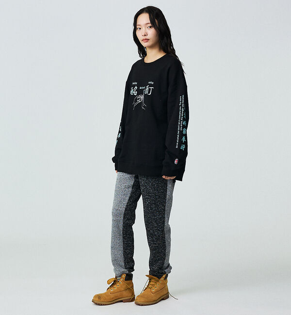 ABAHOUSE「【JEMORGAN/ジェーイーモーガン】ニットフリースロングパンツ/防寒/ユニセ」|その他|