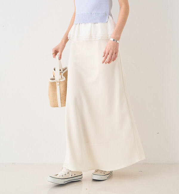 Rouge vif「【一部店舗限定】バイヤスロングスカート」|スカート|