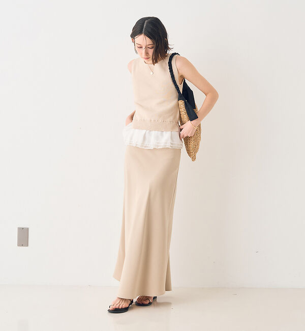 Rouge vif「【一部店舗限定】バイヤスロングスカート」|スカート|