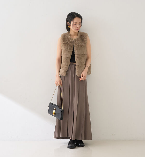 Rouge vif「エコファージレ」|ダウンベスト・ベスト|