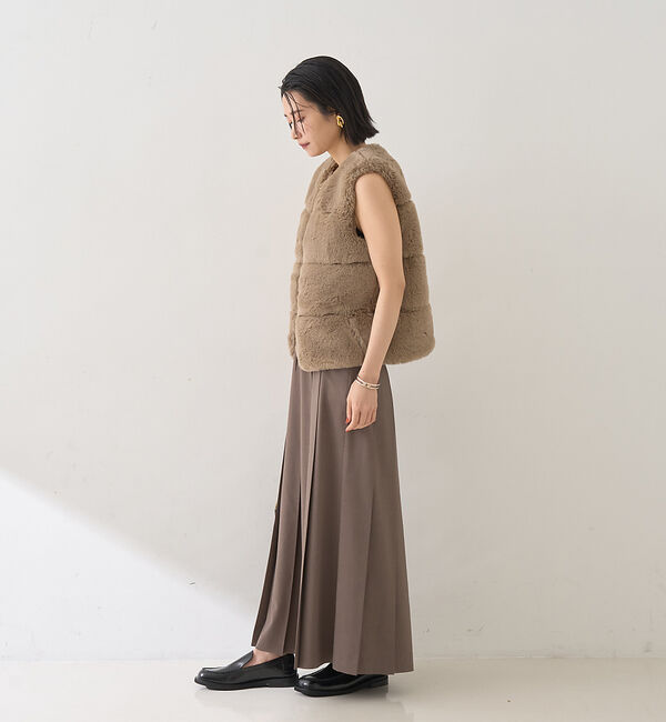 Rouge vif「エコファージレ」|ダウンベスト・ベスト|