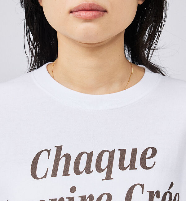 Rouge vif「ロゴロングスリーブTシャツ」|Tシャツ・カットソー|