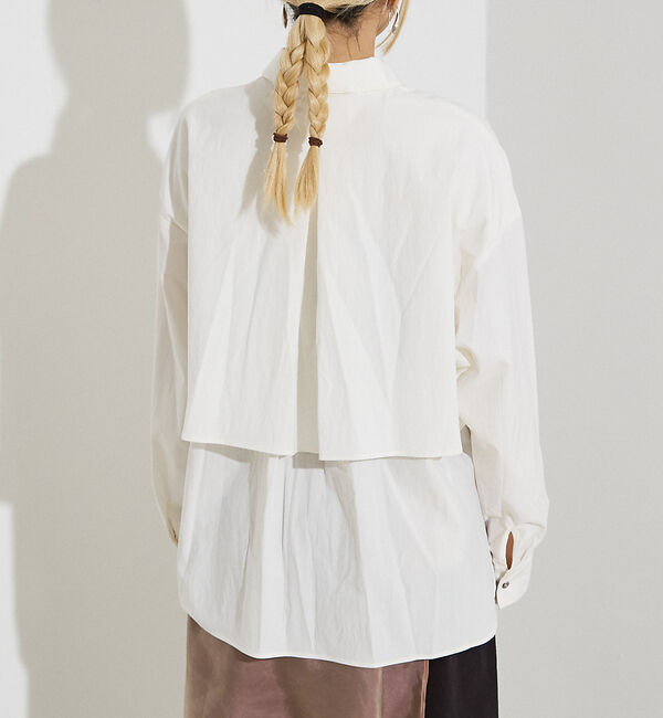 NOMINE「【セットアップ着用可】ロングフライ  ヨーク シャツ」|シャツ・ブラウス|