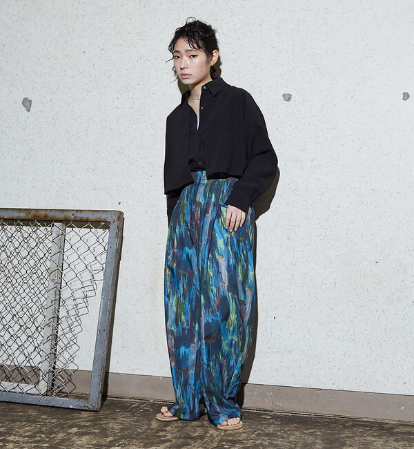 NOMINE「【セットアップ着用可】ロングフライ  ヨーク シャツ」|シャツ・ブラウス|