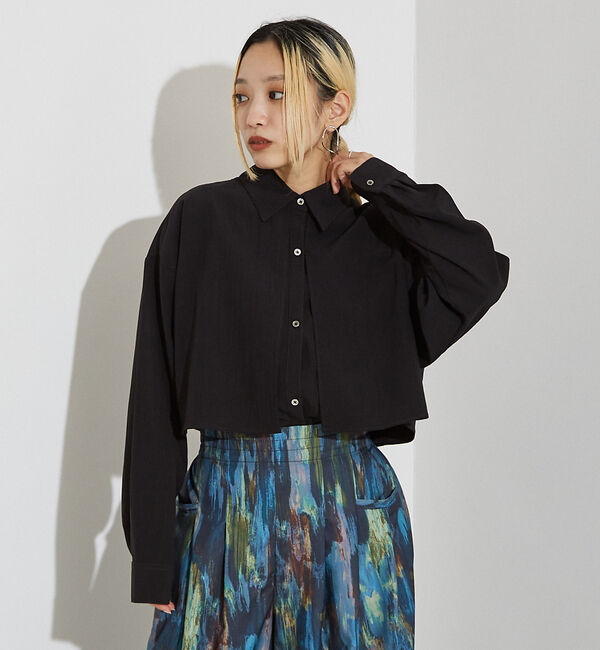 NOMINE「【セットアップ着用可】ロングフライ  ヨーク シャツ」|シャツ・ブラウス|