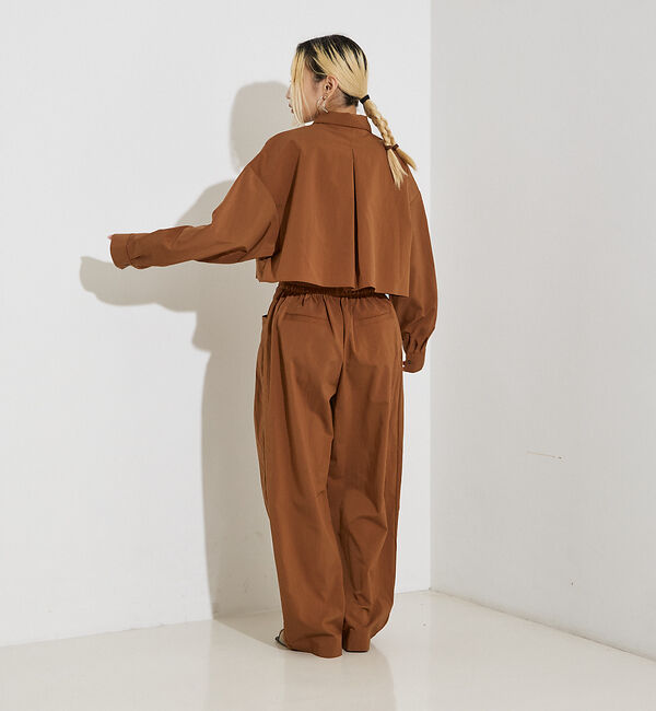 NOMINE「【セットアップ着用可】ロングフライ  ヨーク シャツ」|シャツ・ブラウス|