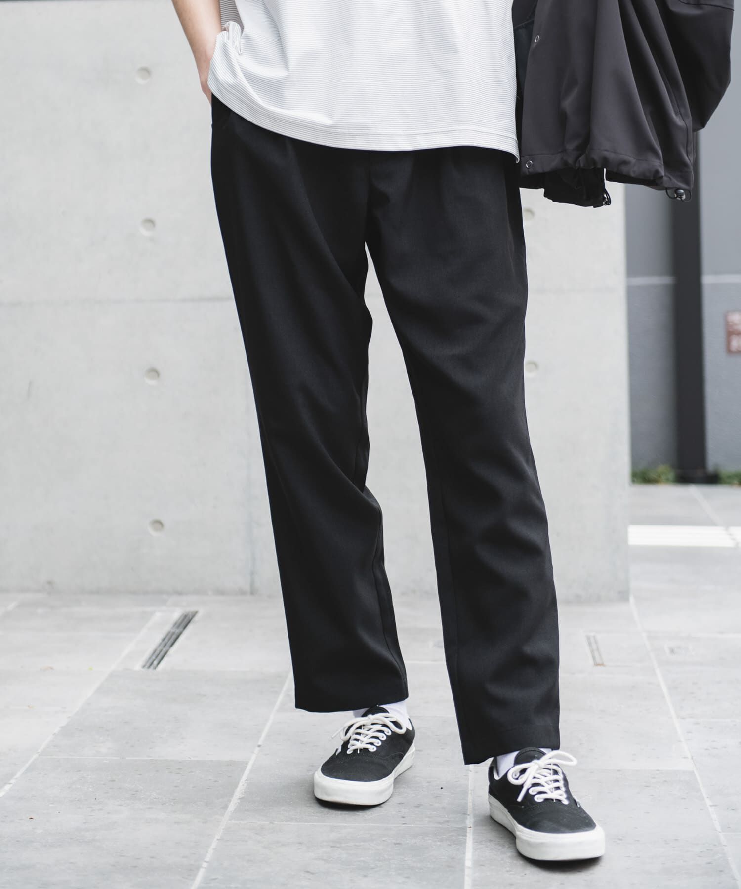 URBAN RESEARCH DOORS「『イージーケア/速乾』リネンライクイージートラウザー」|その他|