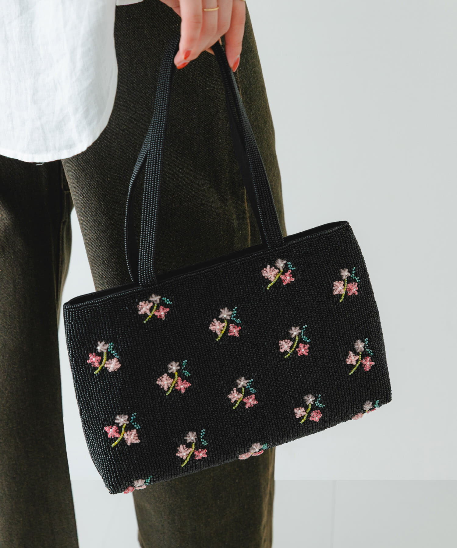 RODE SKO「インド刺繍ビーズバッグ」|ハンドバッグ|