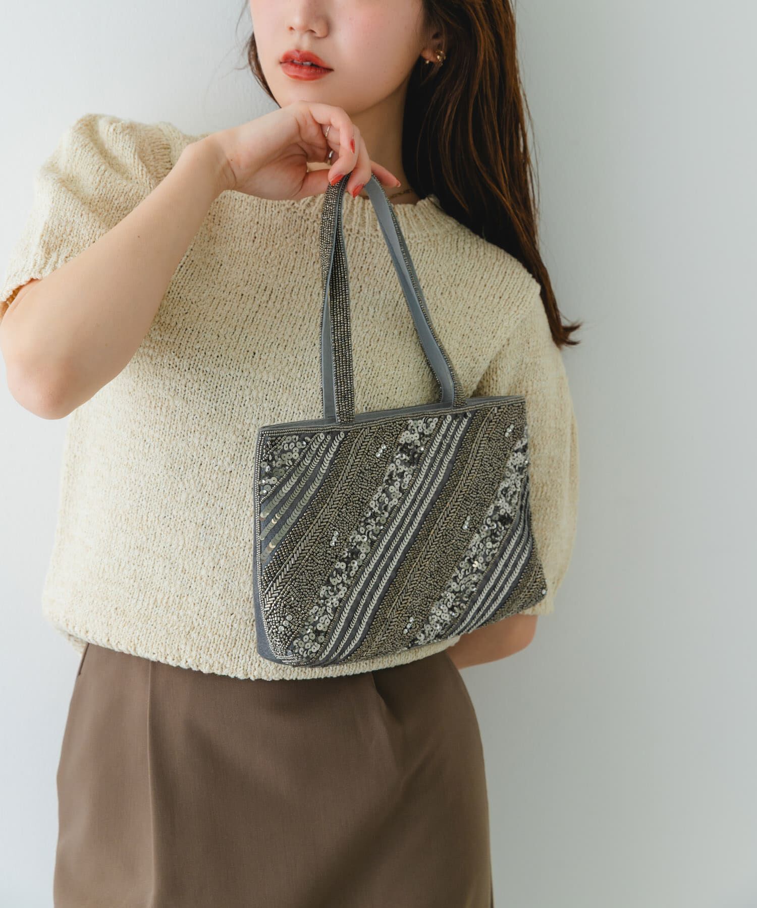 RODE SKO「インド刺繍ビーズバッグ」|ハンドバッグ|