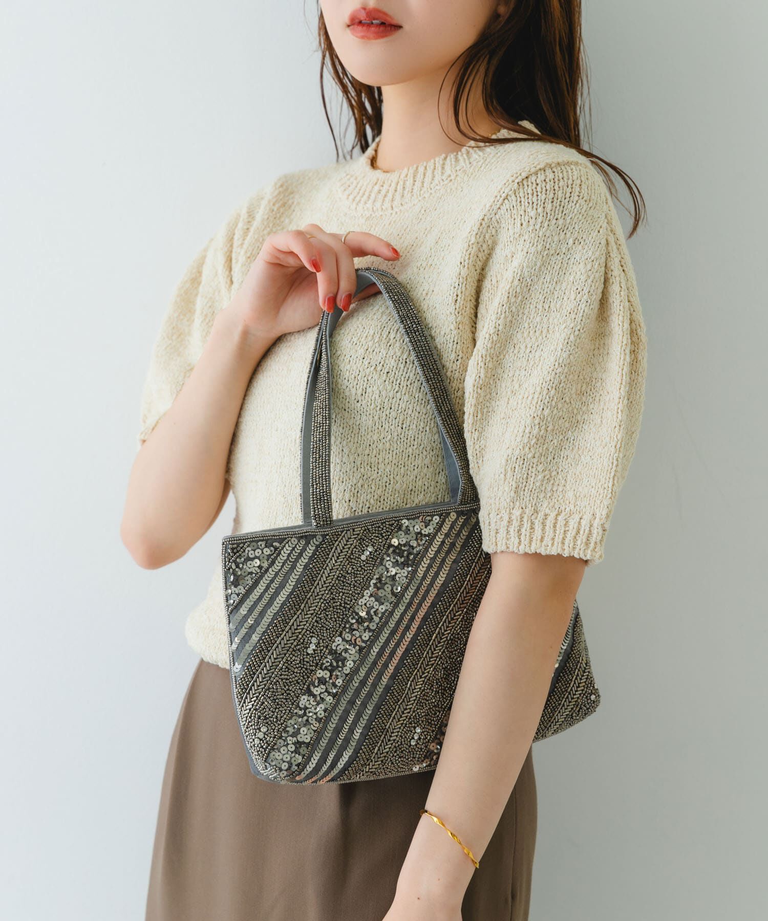 RODE SKO「インド刺繍ビーズバッグ」|ハンドバッグ|