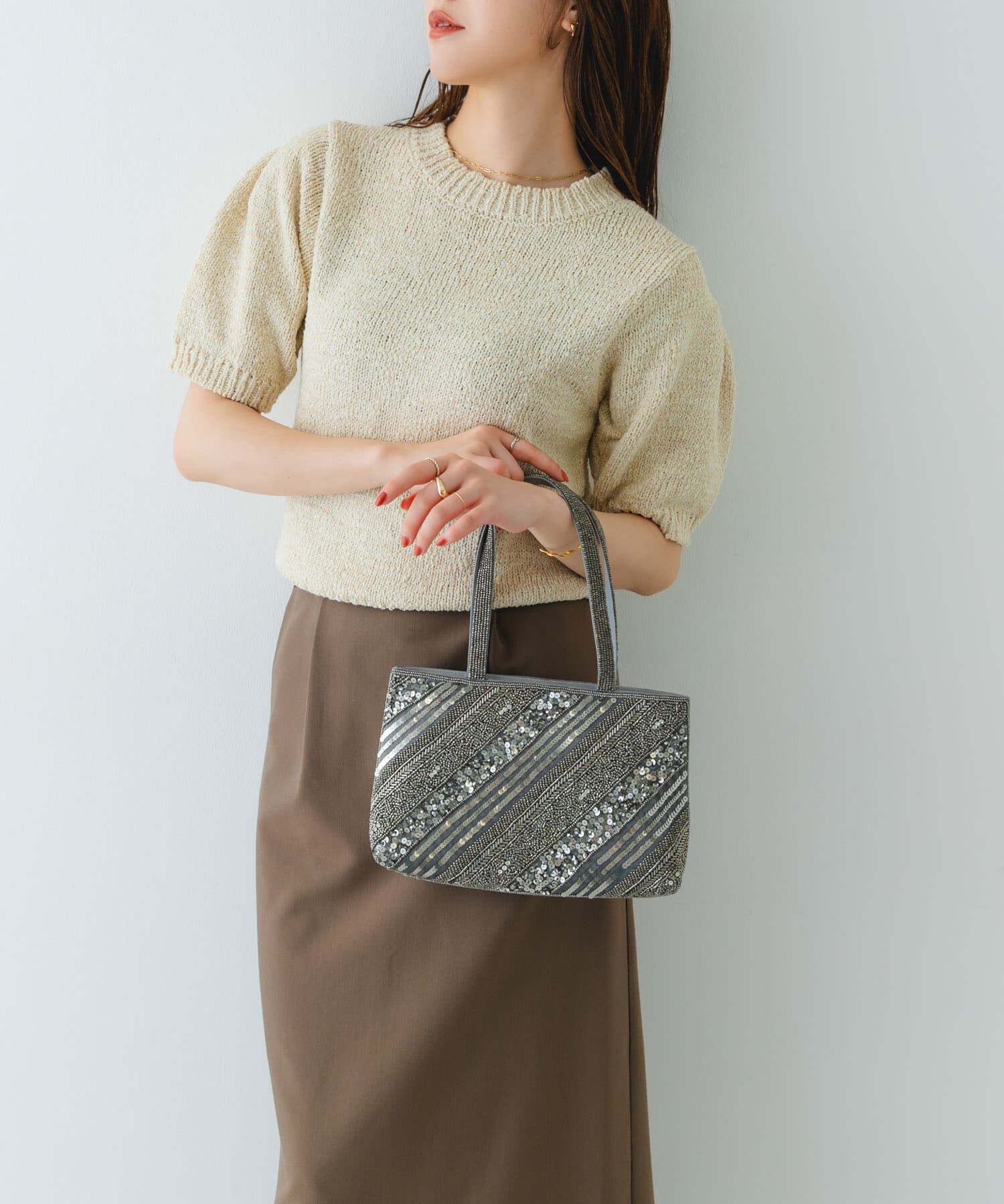 RODE SKO「インド刺繍ビーズバッグ」|ハンドバッグ|