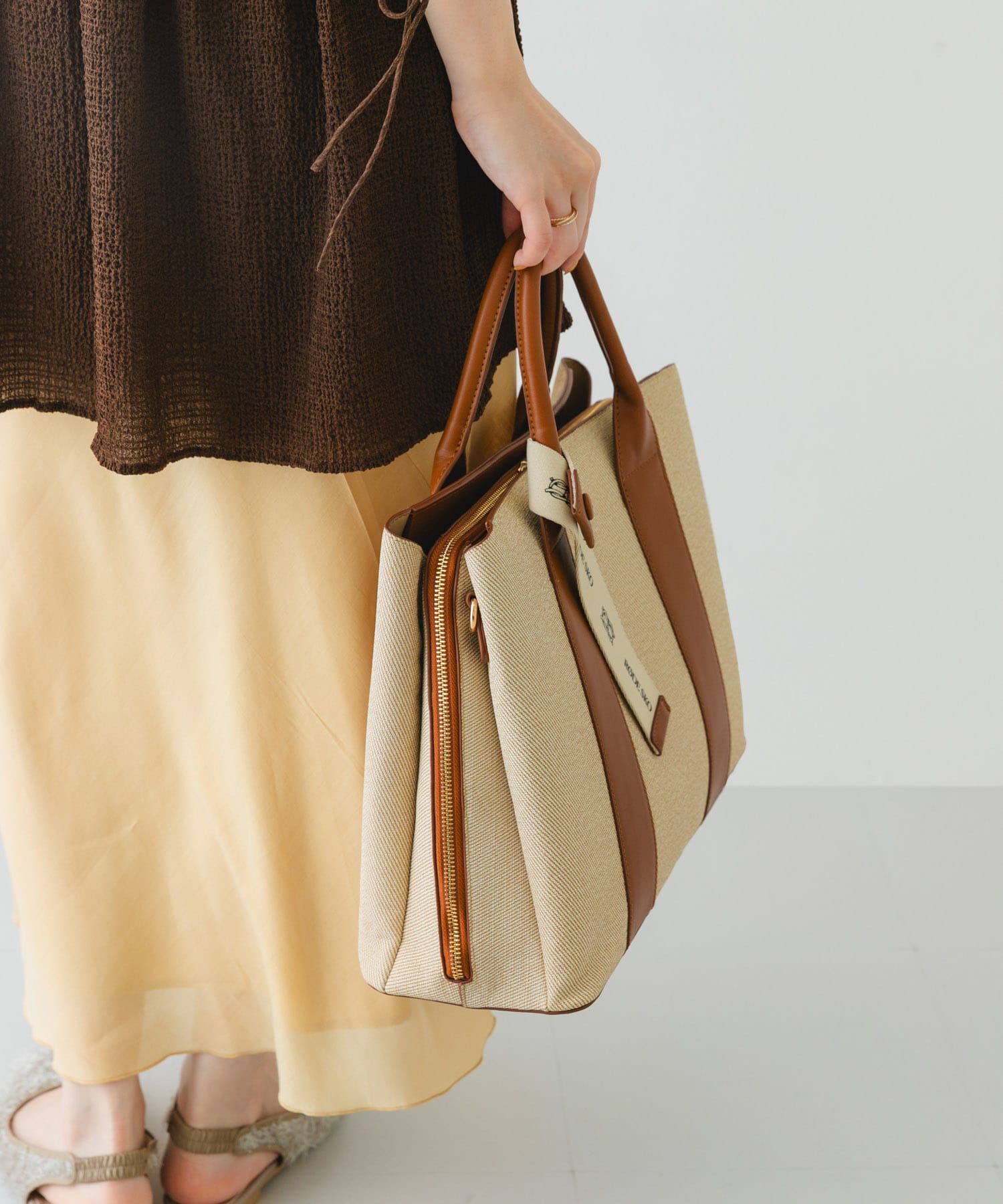 RODE SKO「ロゴリボン付A4トートバッグ」|トートバッグ|