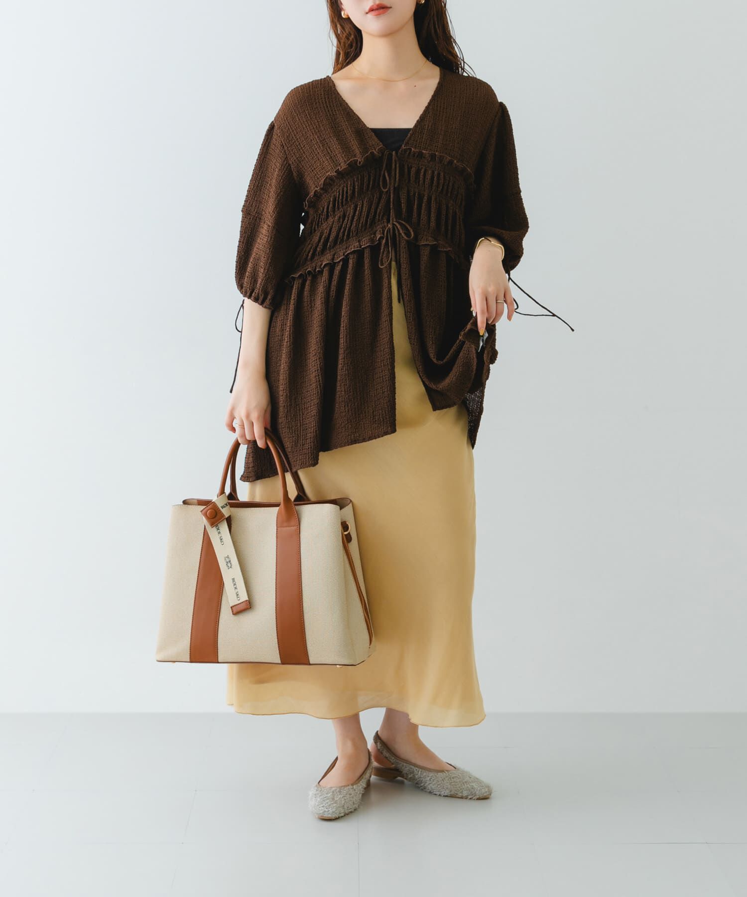 RODE SKO「ロゴリボン付A4トートバッグ」|トートバッグ|