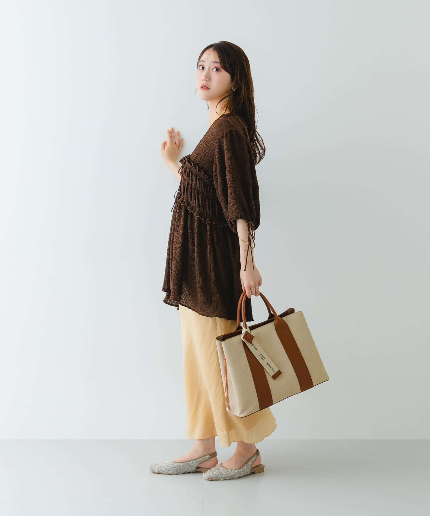 RODE SKO「ロゴリボン付A4トートバッグ」|トートバッグ|