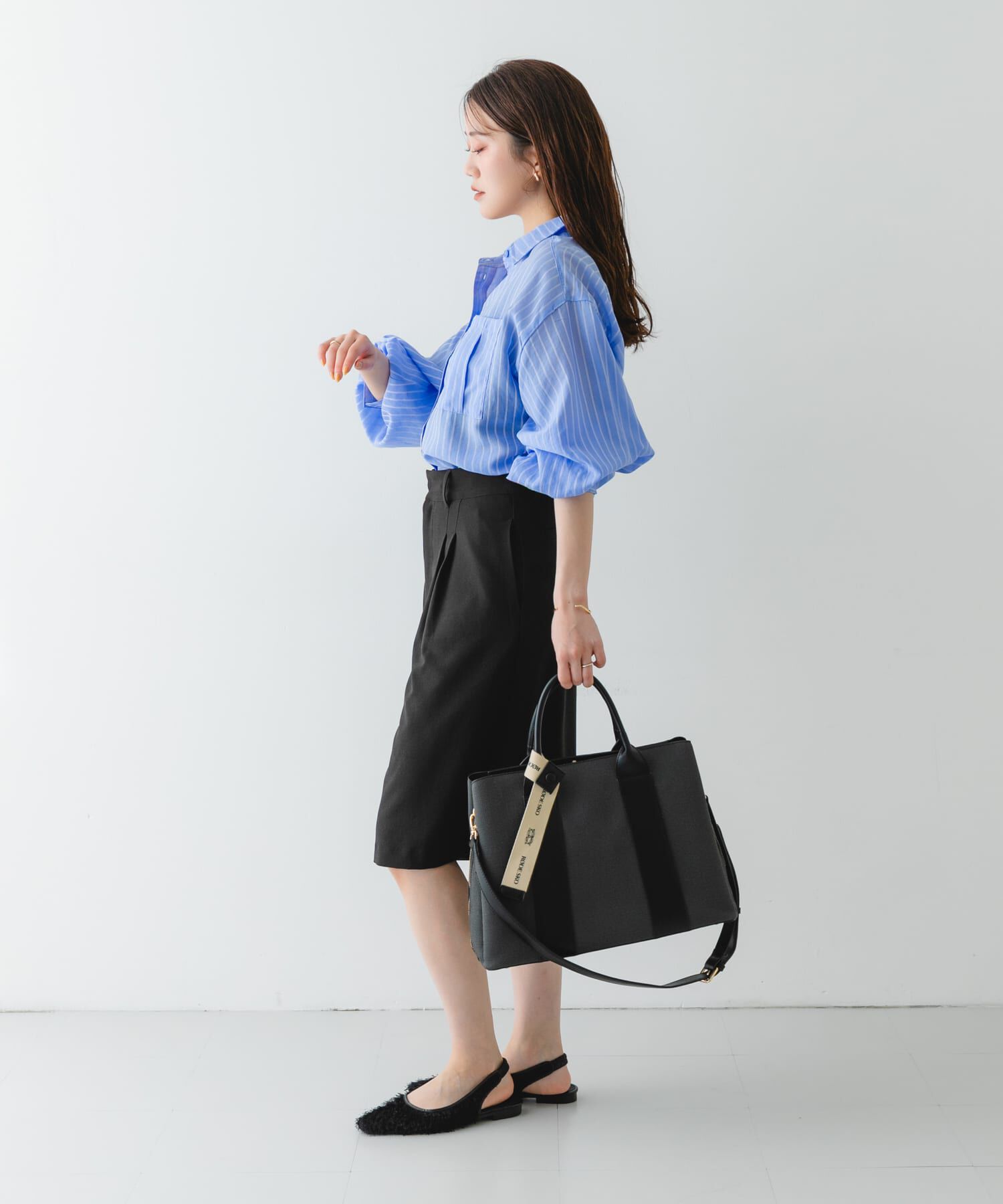 RODE SKO「ロゴリボン付A4トートバッグ」|トートバッグ|