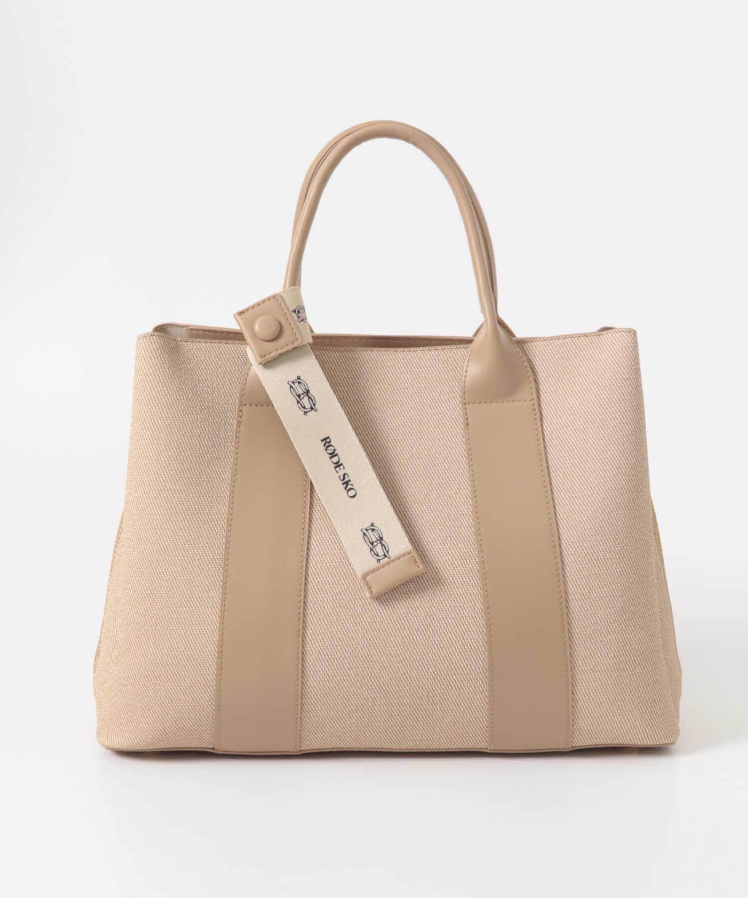 RODE SKO「ロゴリボン付A4トートバッグ」|トートバッグ|