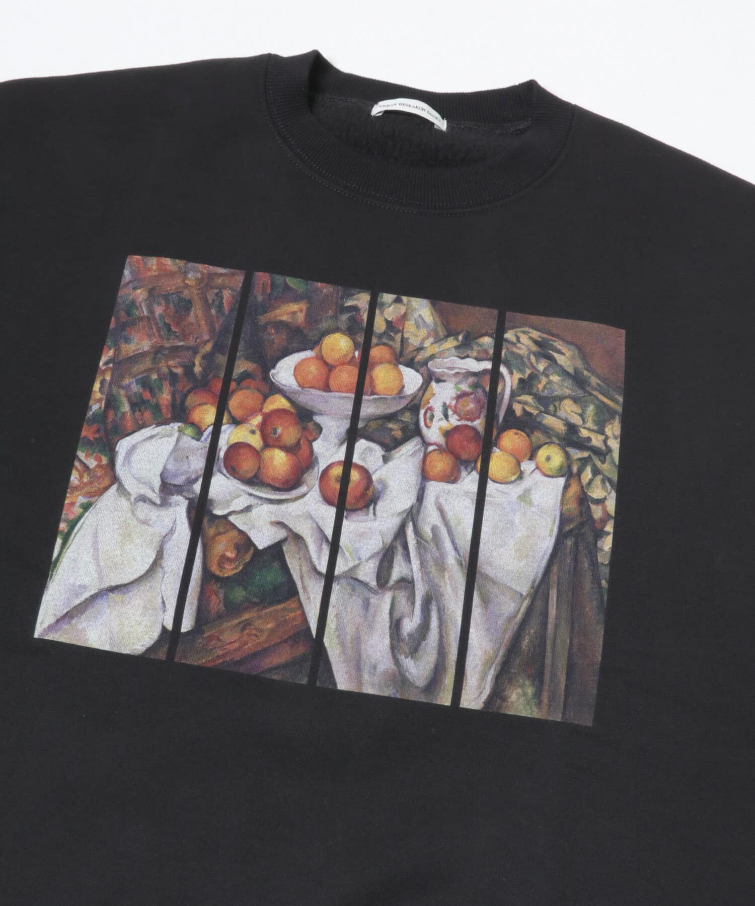 URBAN RESEARCH DOORS「セザンヌ アートプリント裏起毛スウェット」|スウェット・ジャージ|