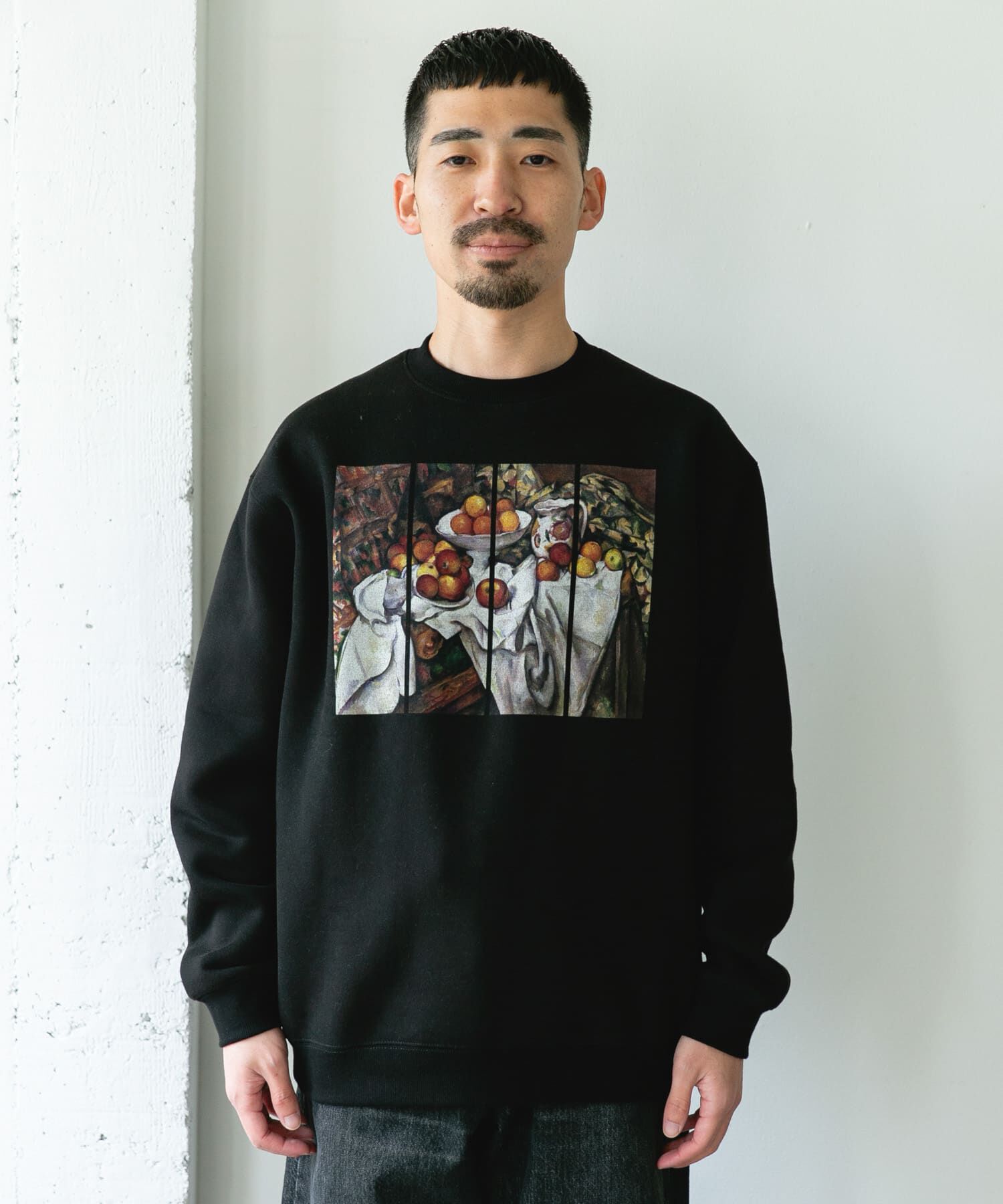 URBAN RESEARCH DOORS「セザンヌ アートプリント裏起毛スウェット」|スウェット・ジャージ|