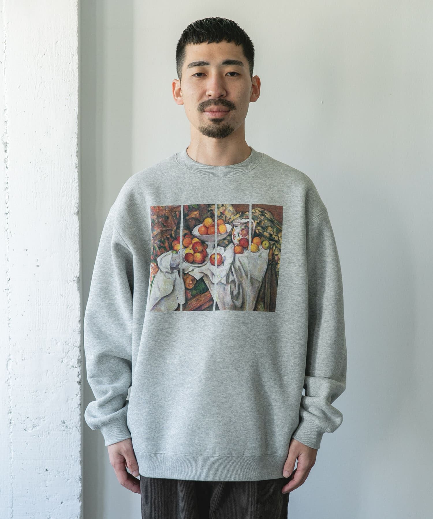 URBAN RESEARCH DOORS「セザンヌ アートプリント裏起毛スウェット」|スウェット・ジャージ|