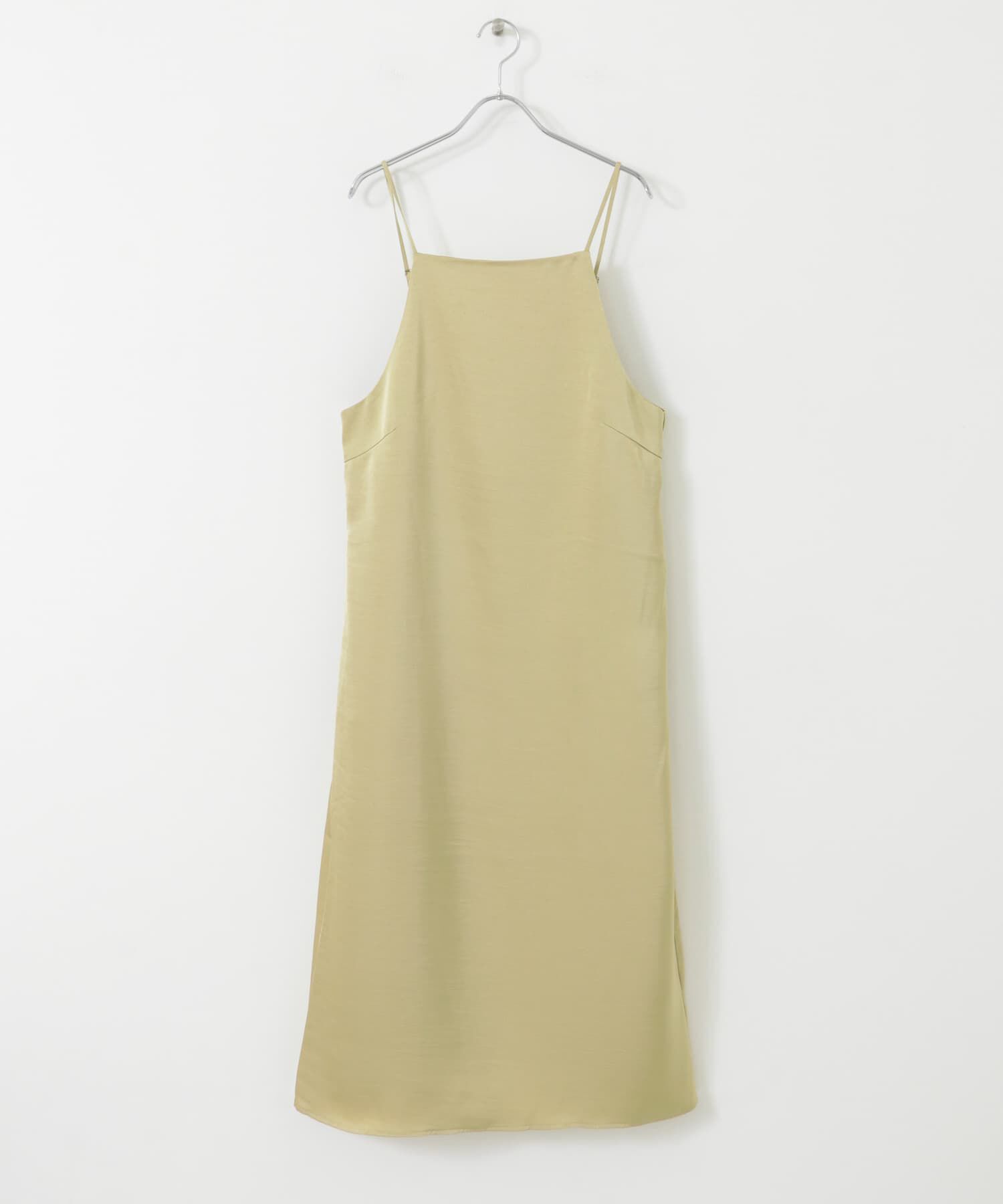  「サテンキャミワンピース」|ワンピース|