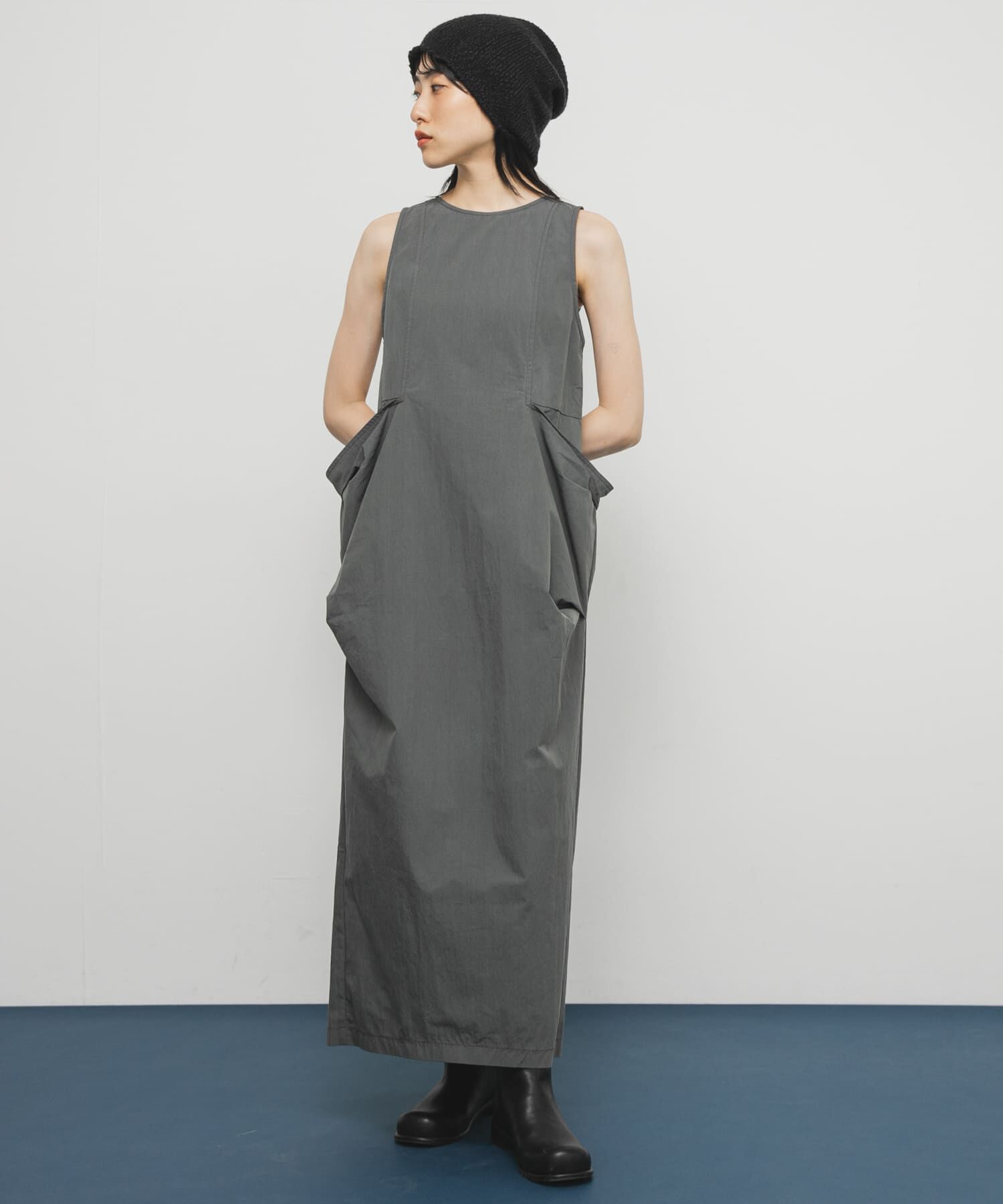  「ポケットディティールコクーンワンピース」|ワンピース|