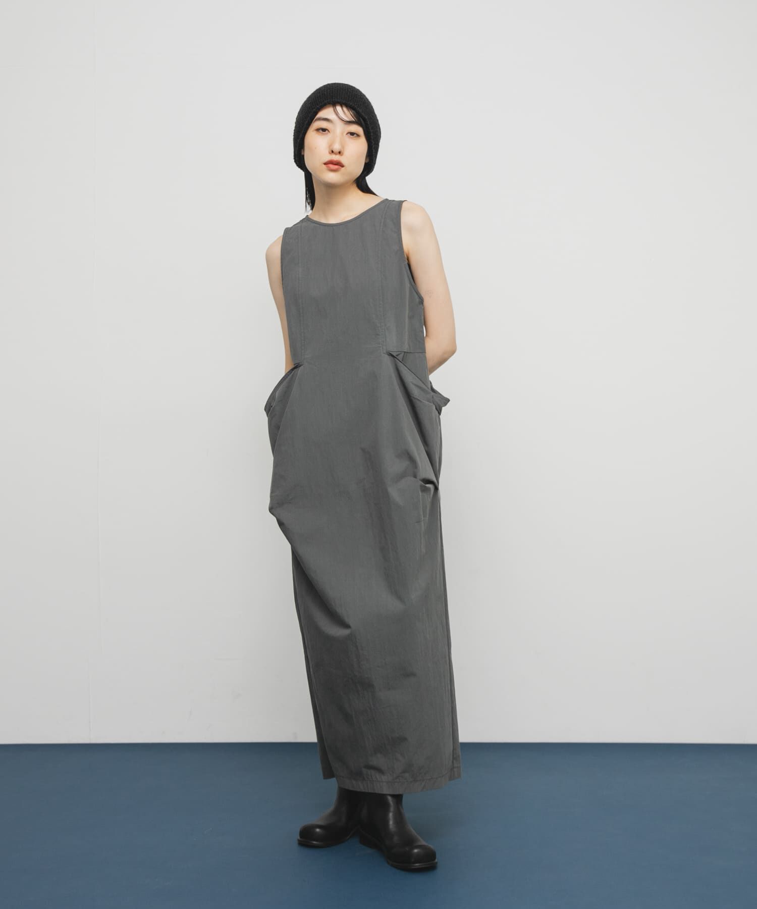  「ポケットディティールコクーンワンピース」|ワンピース|