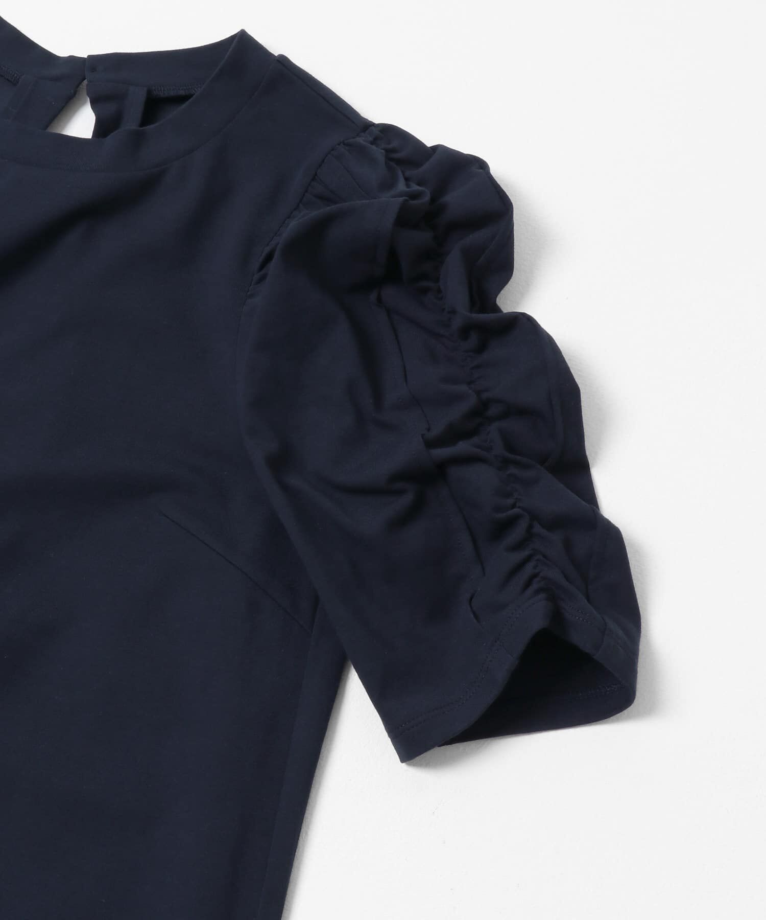  「シャーリングスリーブカットワンピース」|ワンピース|