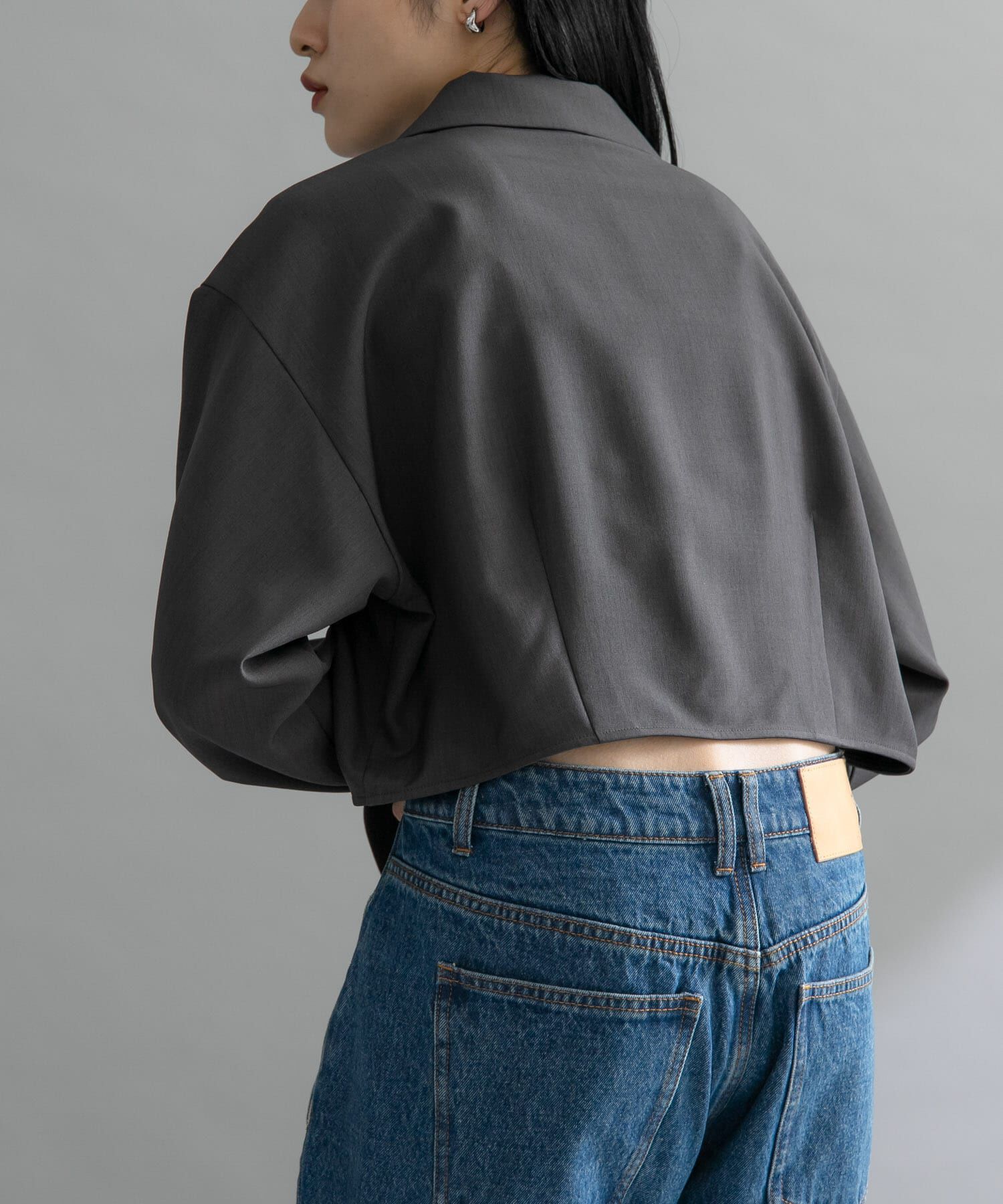  「『WEB限定』オープンカラーシャツ」|シャツ・ブラウス|