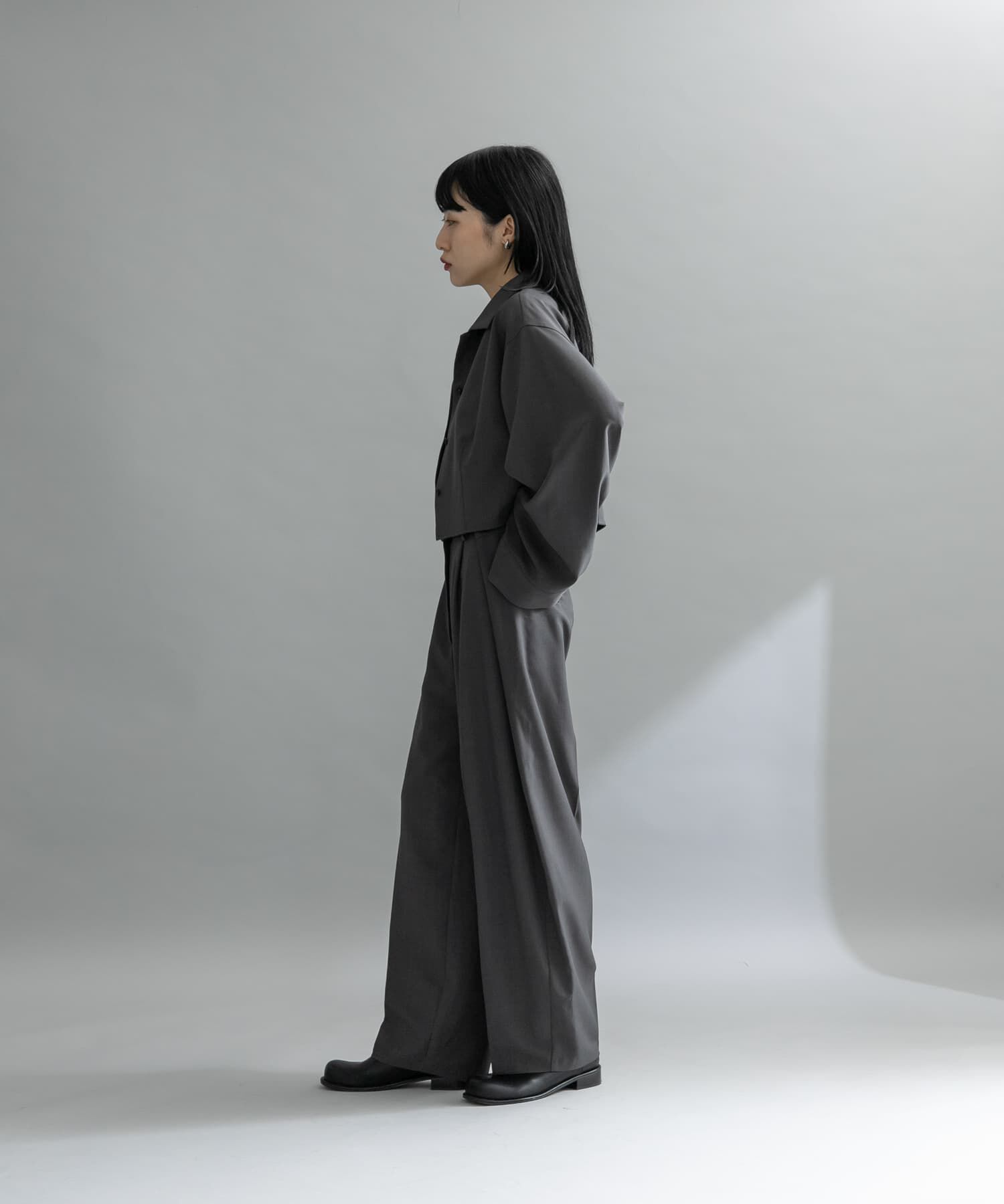  「『WEB限定』オープンカラーシャツ」|シャツ・ブラウス|