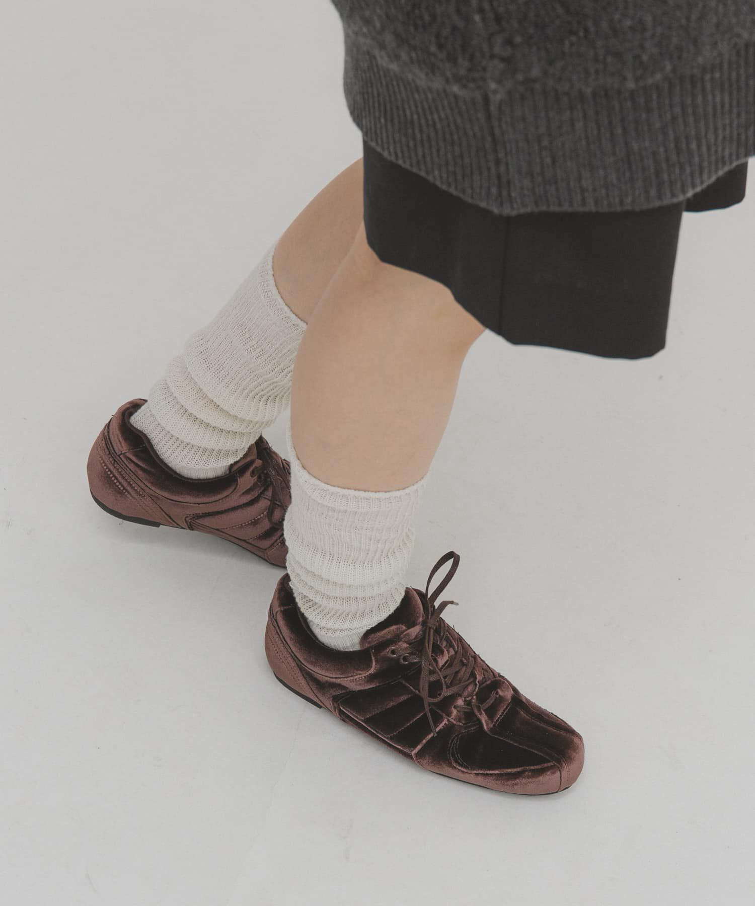  「ベロアスニーカー」|スニーカー|