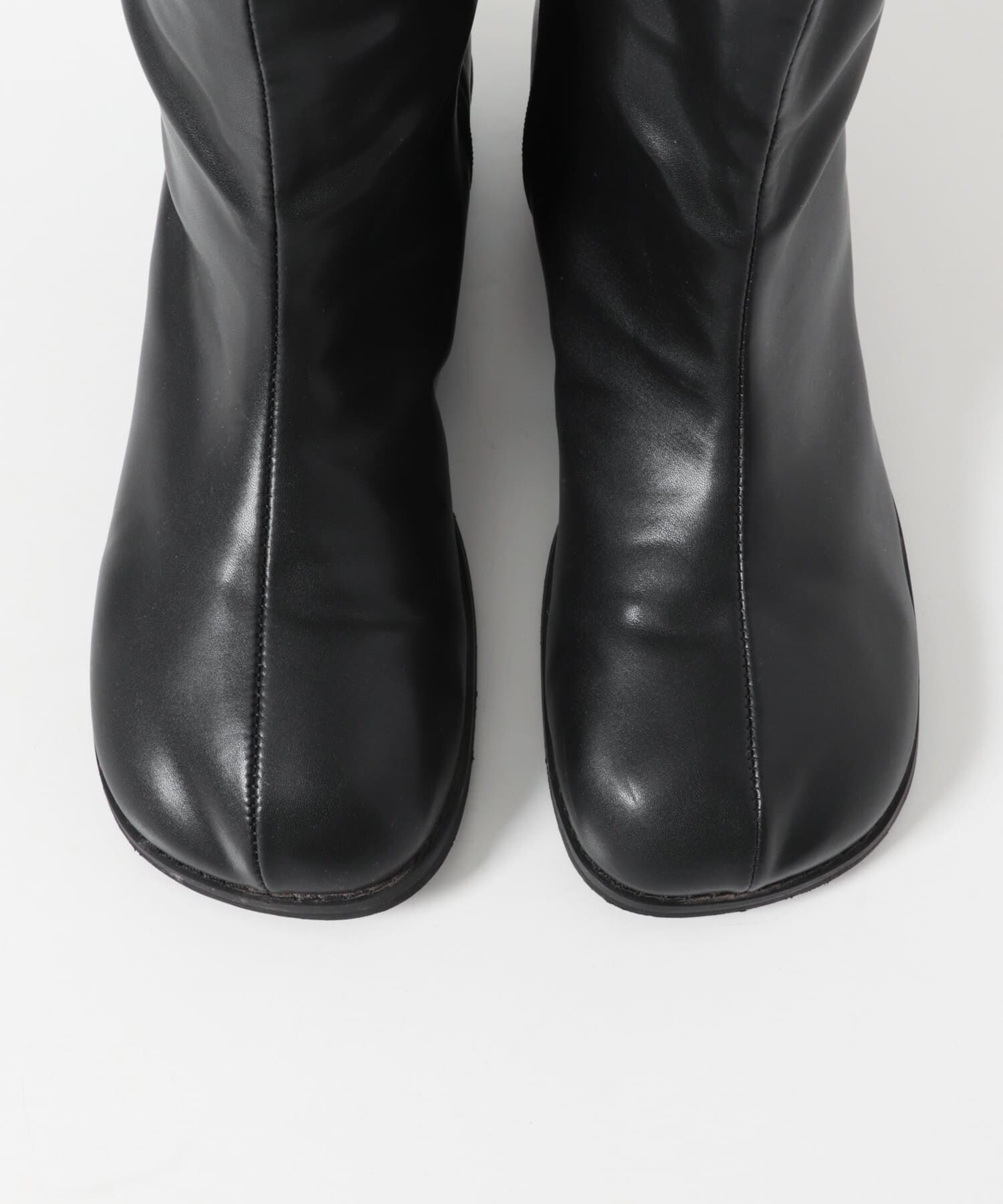  「プランプトゥロングブーツ」|ショートブーツ|