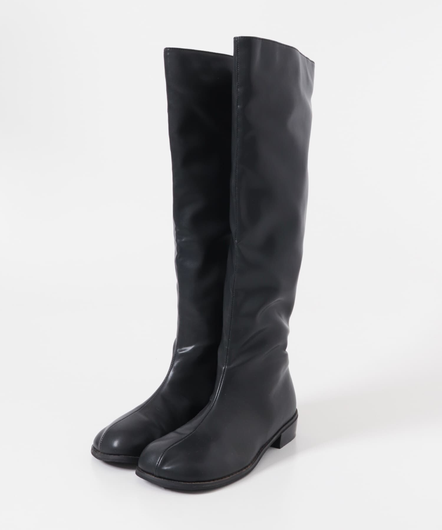  「プランプトゥロングブーツ」|ショートブーツ|