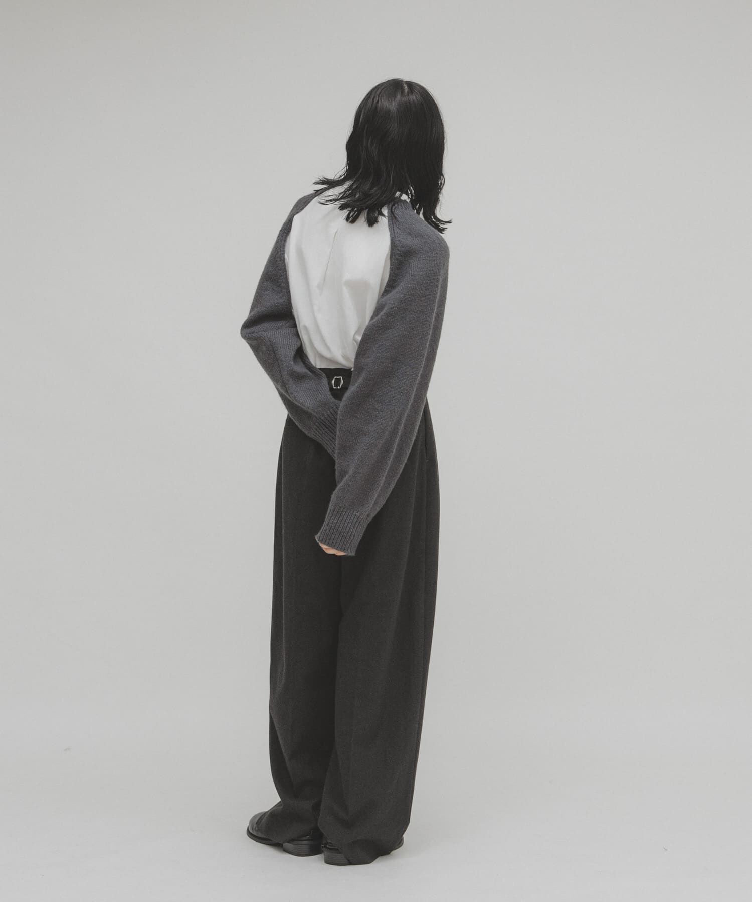  「ウールライクブラッジュドパンツ」|その他|