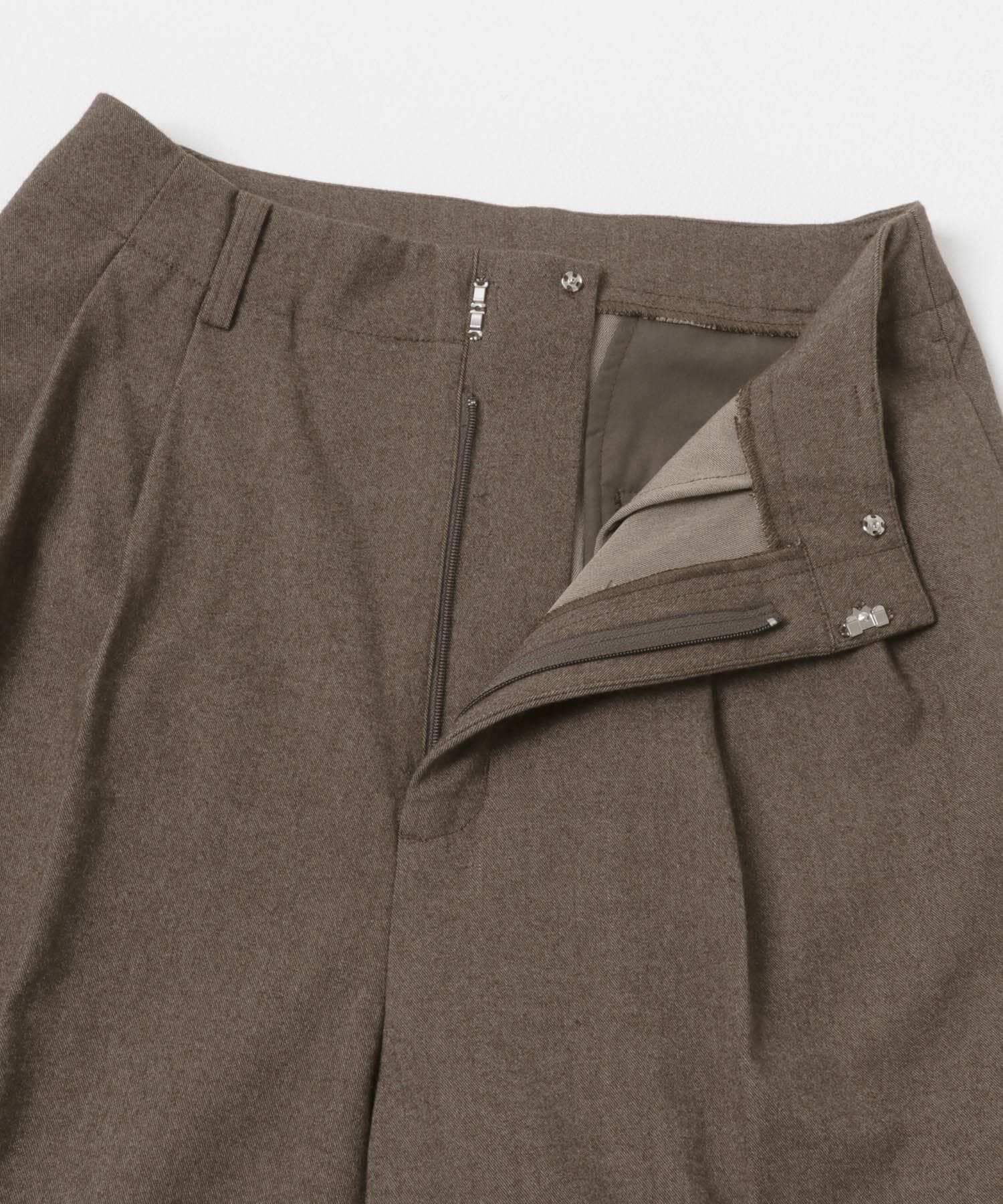  「ウールライクブラッジュドパンツ」|その他|