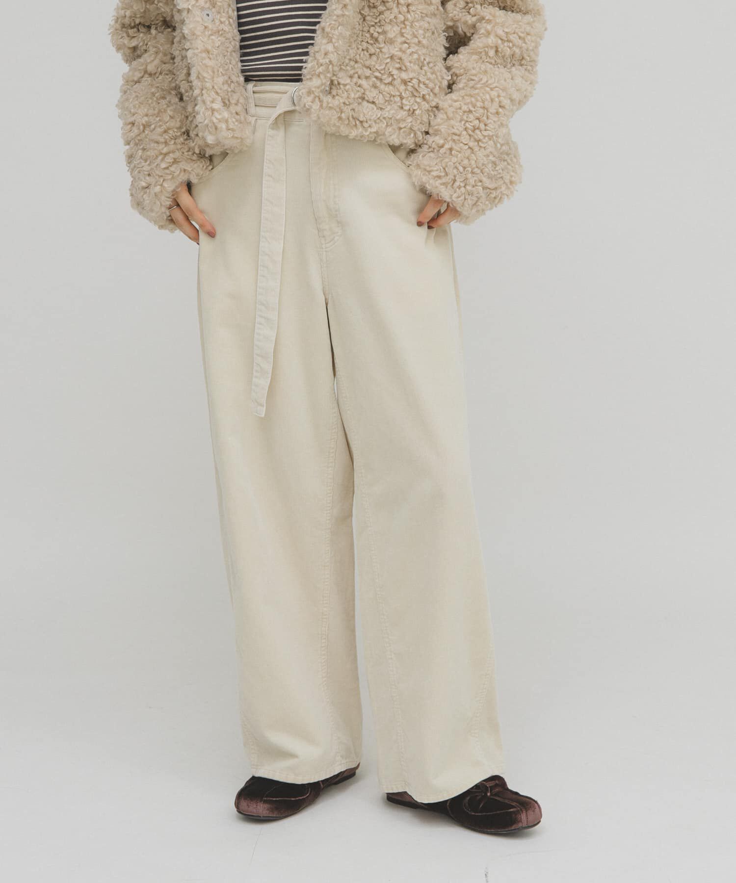  「コーデュロイストレートパンツ」|その他|
