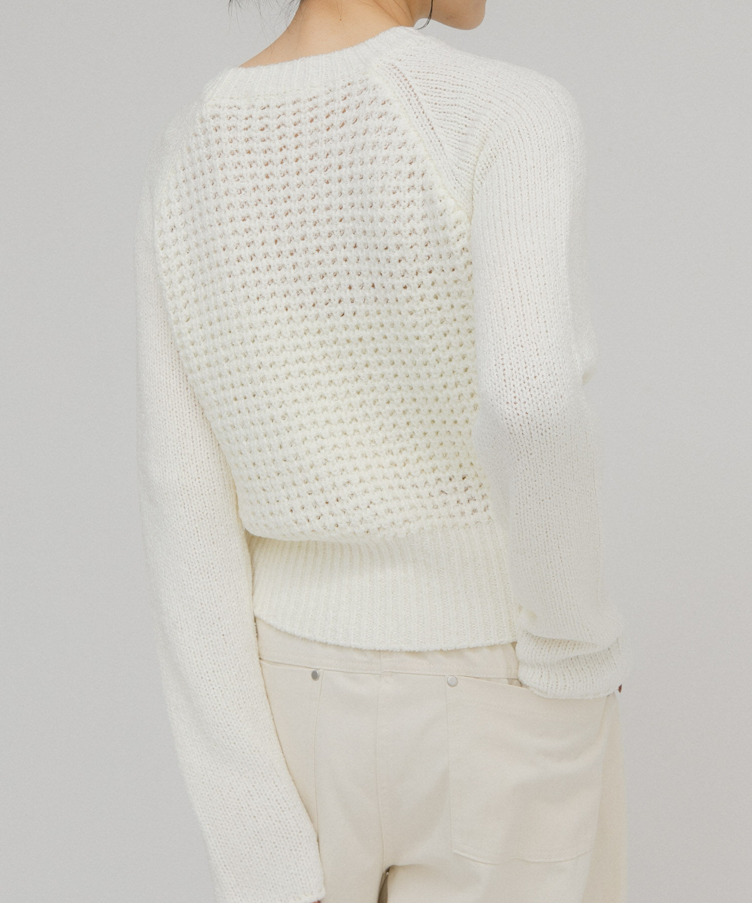  「コンパクトフリンジニット」|ニット・セーター|