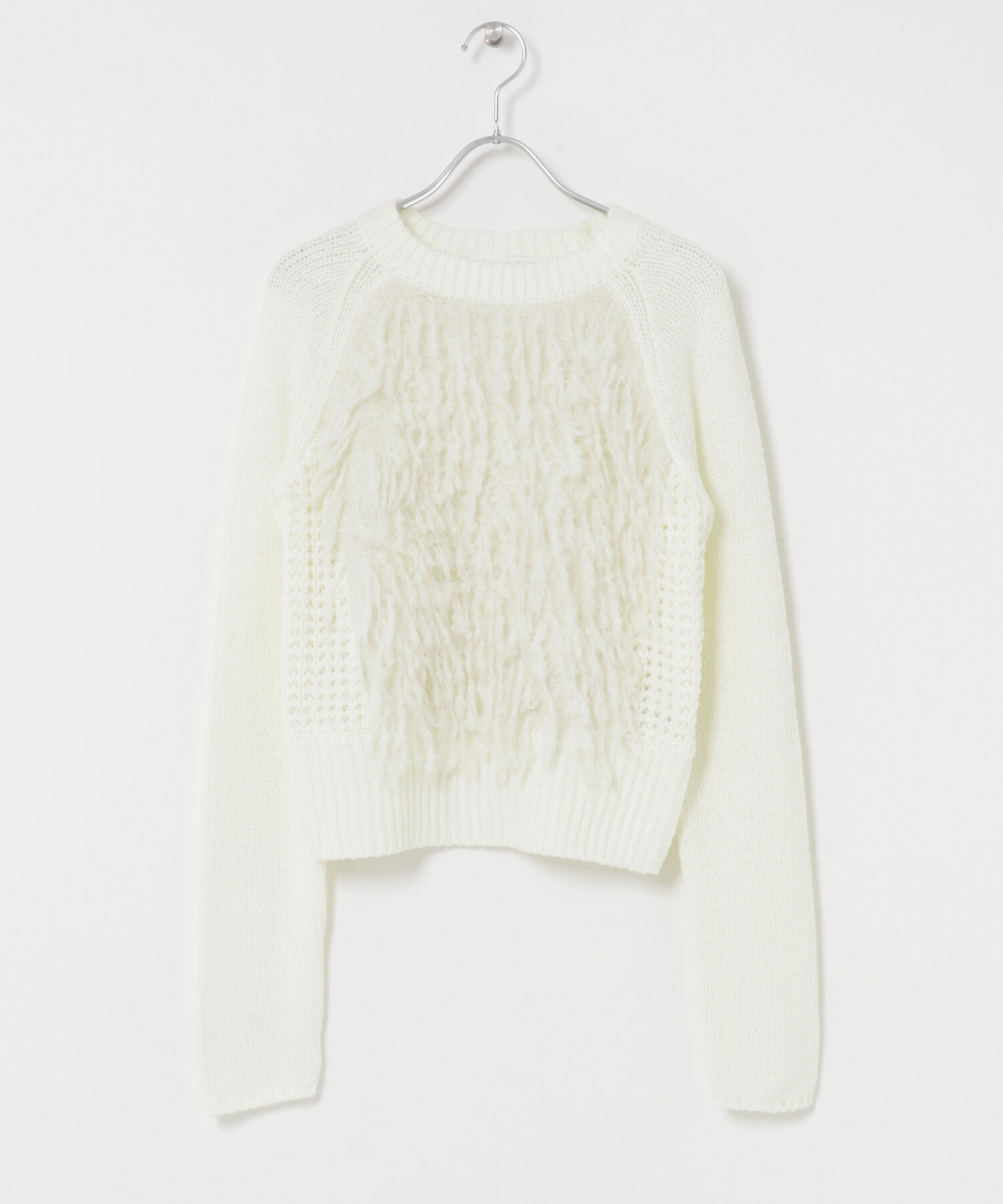  「コンパクトフリンジニット」|ニット・セーター|