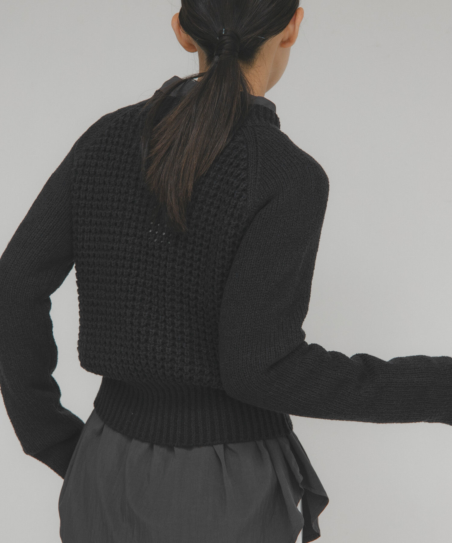  「コンパクトフリンジニット」|ニット・セーター|