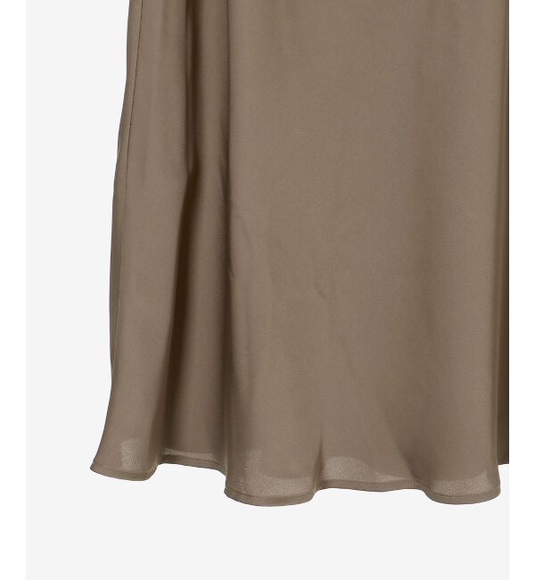 le.coeur blanc「サテンナロースカート」|スカート|