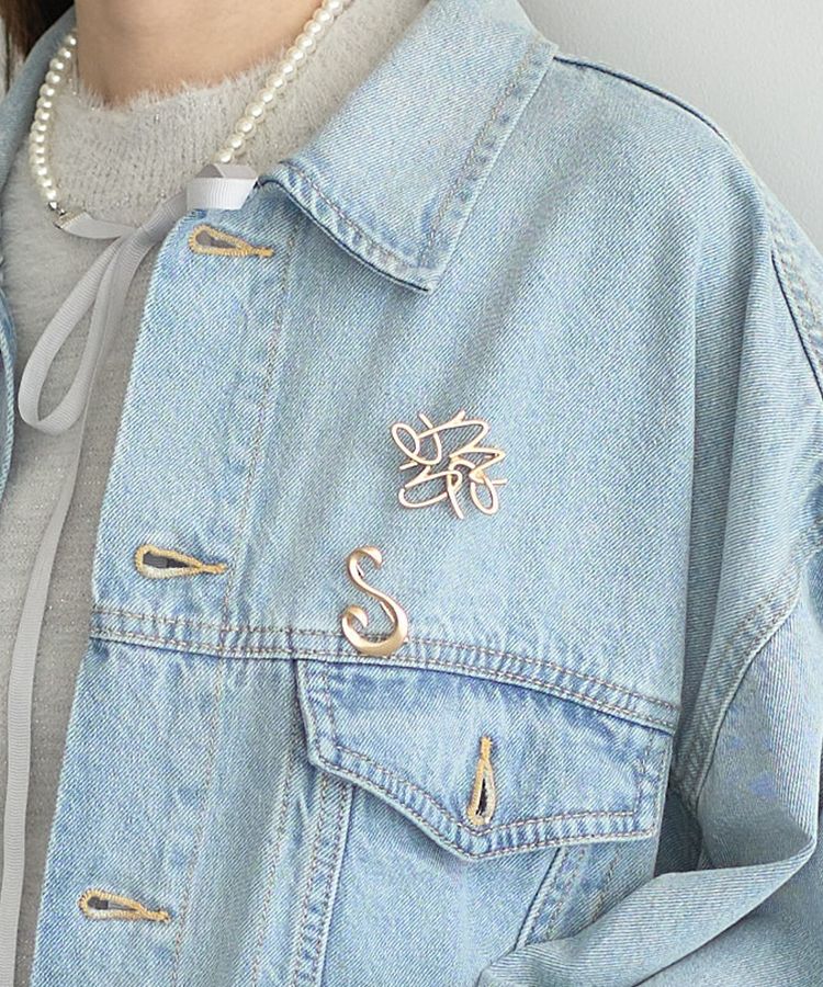 earth music&ecology「emaeアナグラムブローチ」|その他|