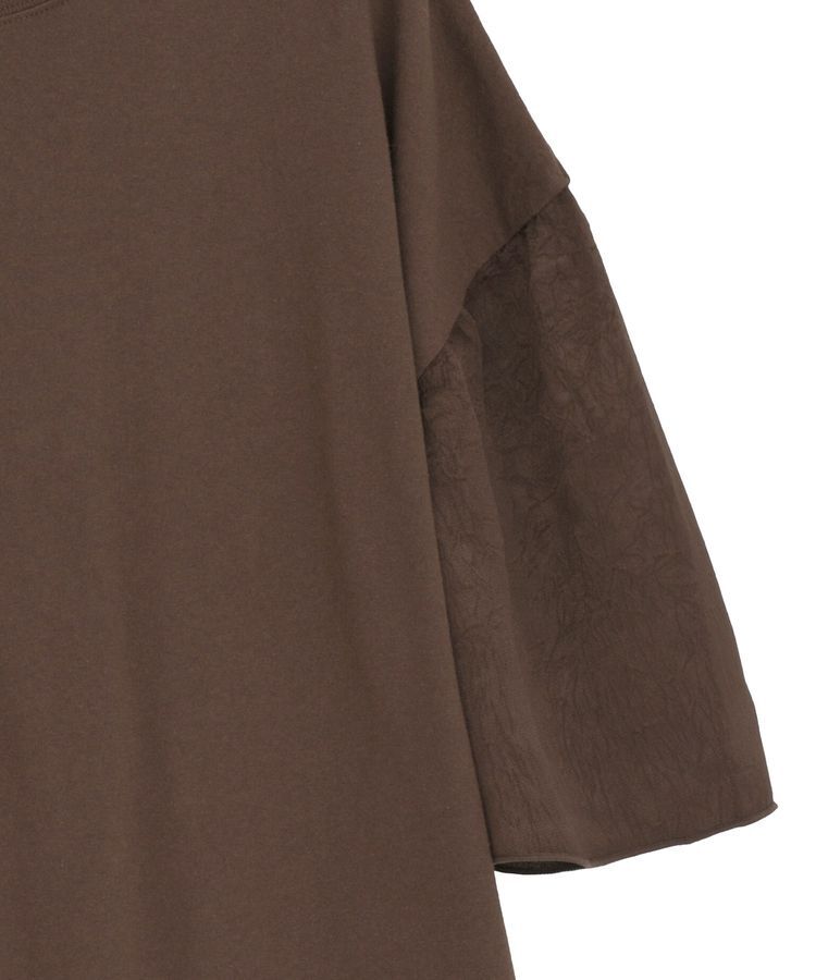 Green Parks「袖サテンドッキングチュニック」|チュニック|