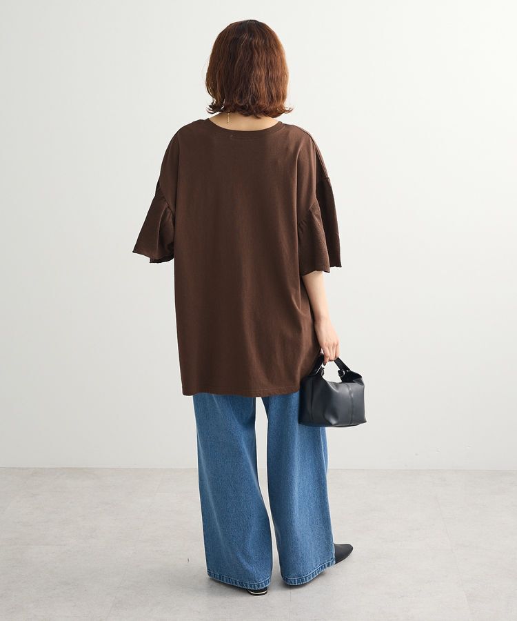 Green Parks「袖サテンドッキングチュニック」|チュニック|