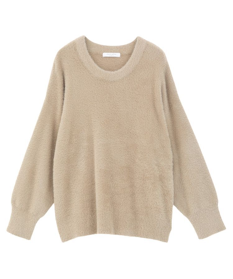 Green Parks「シャギークルーネックニットプルオーバー」|ニット・セーター|