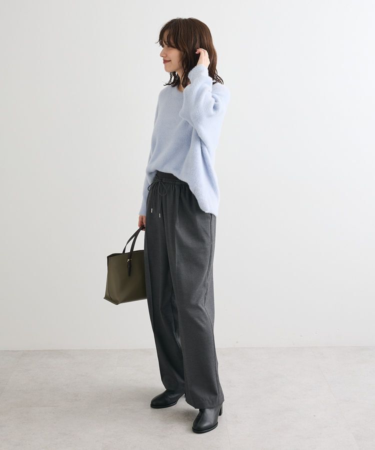 Green Parks「シャギークルーネックニットプルオーバー」|ニット・セーター|