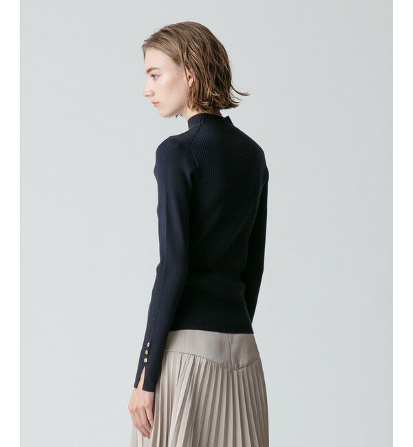 allureville「キリカエリブプルオーバー」|ニット・セーター|