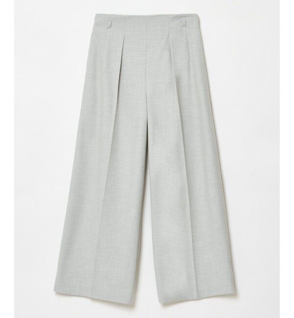 allureville「ポリエステル/Wストレッチタックパンツ」|チノ|