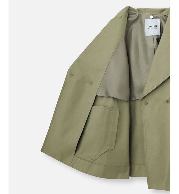 LOULOU WILLOUGHBY「【LOULOU WILLOUGHBY】シャンブレーギャバミドルコート」|その他|